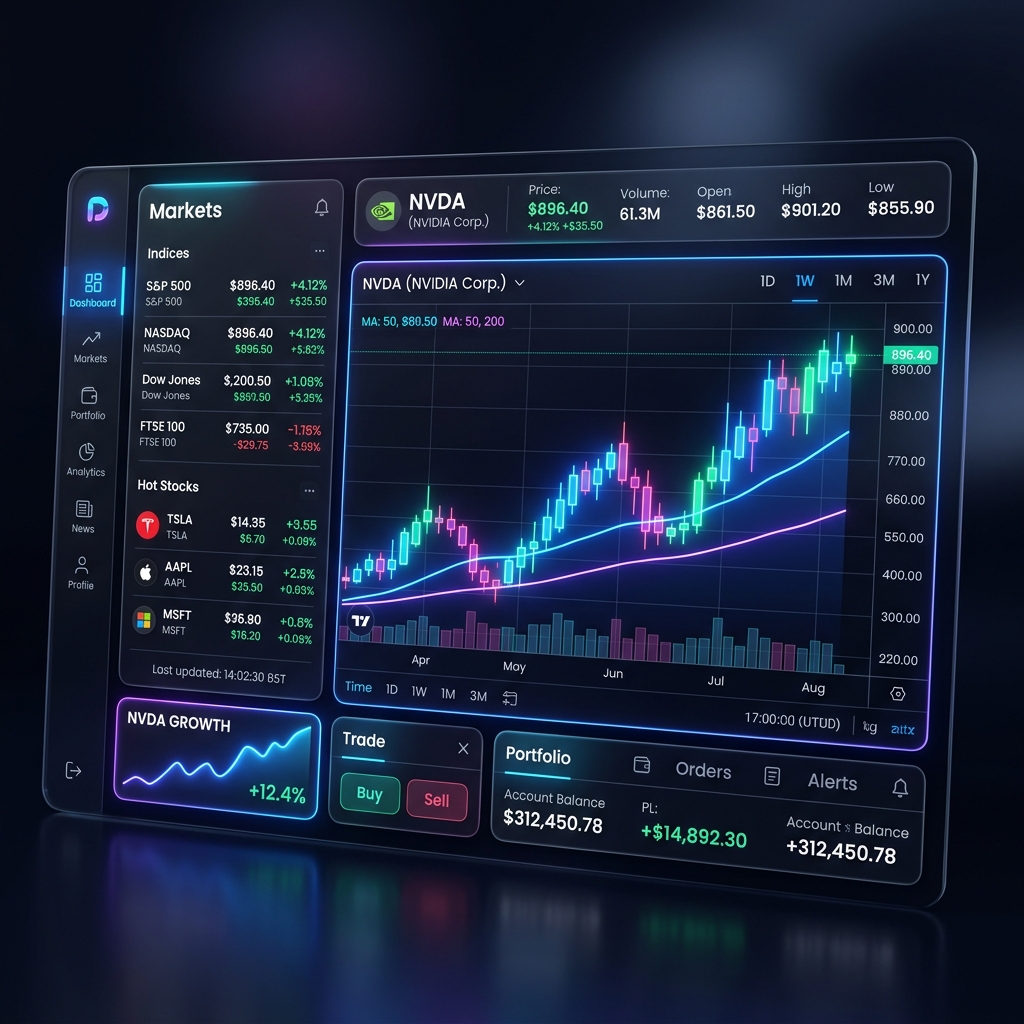 Lanixa Trading Dashboard